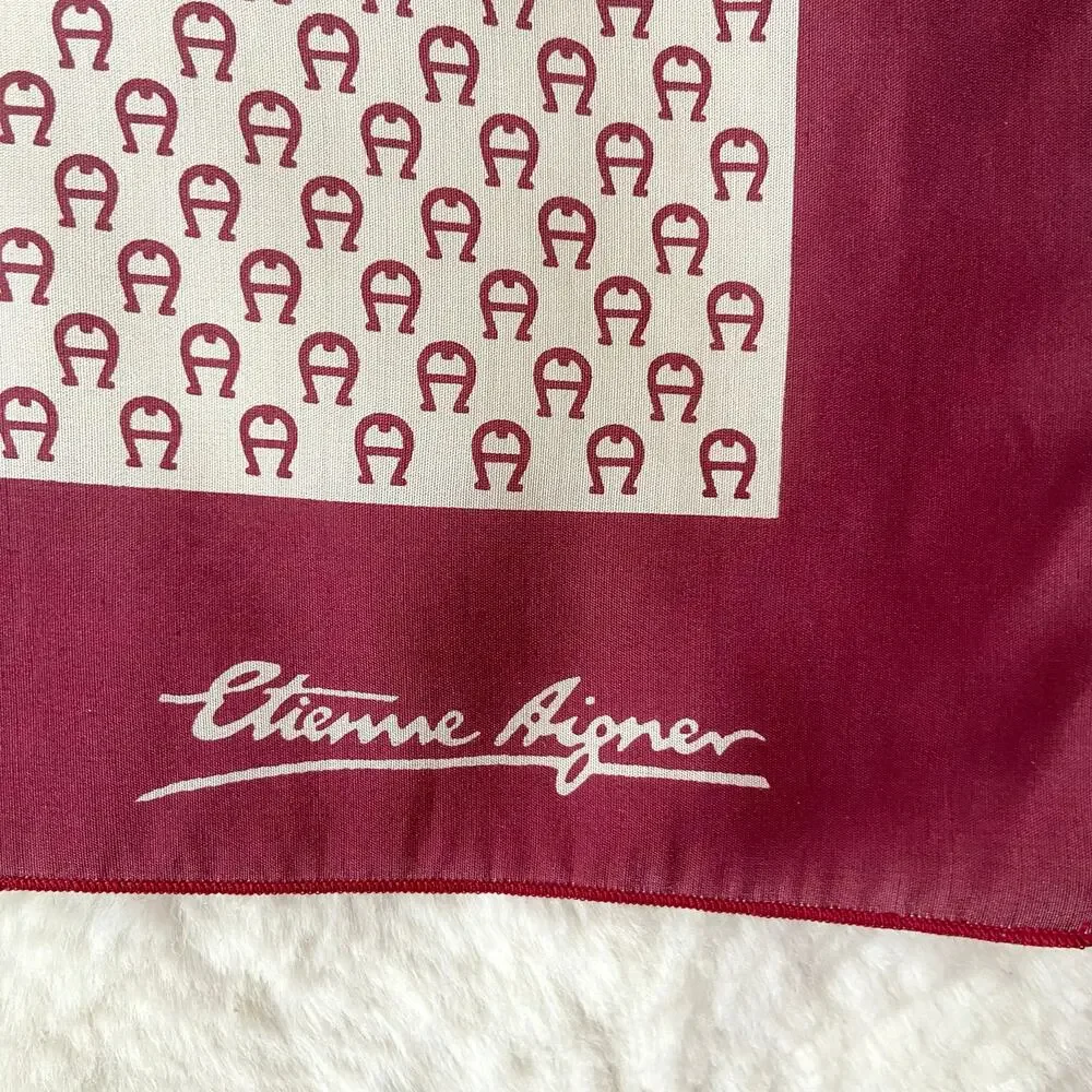 Etienne Aigner Silk Scarf